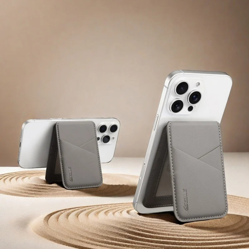 NEOX™ Leather Cellphone Magsafe Magnetic Card Holder For IPhone